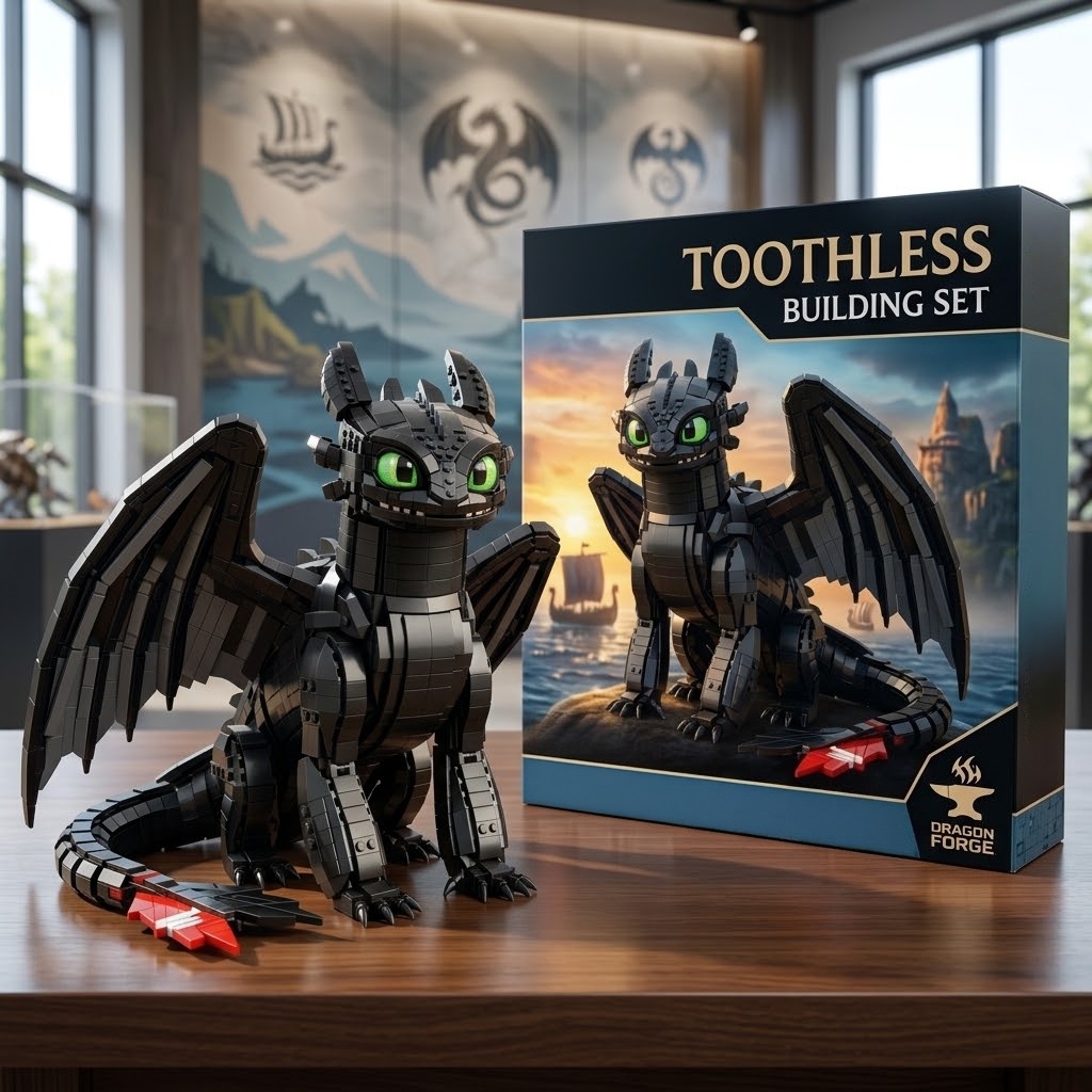 How to Train Your Dragon: Toothless Building Set