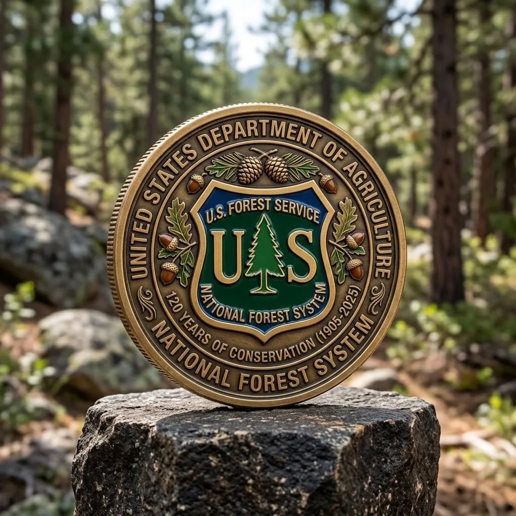 USFS 120th Anniversary Edition Commemorative Coin Set
