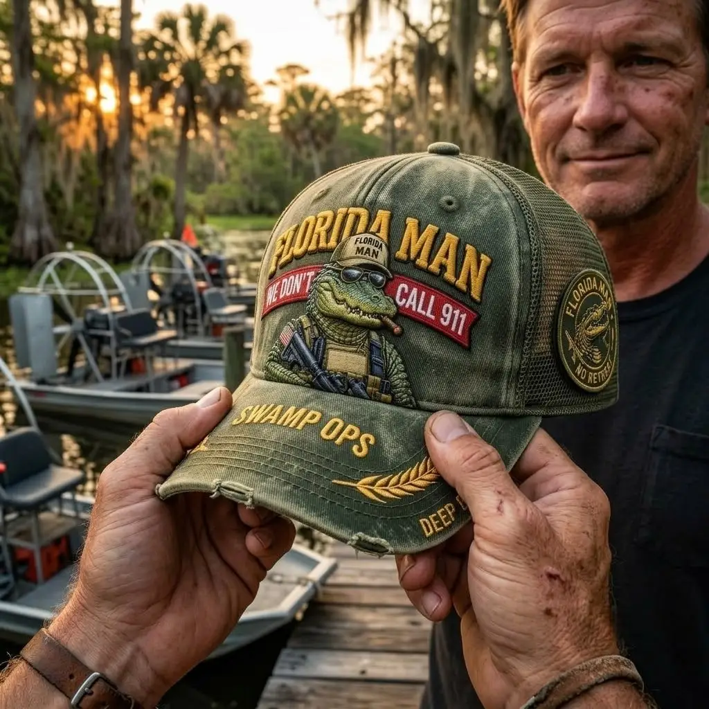 Florida Man Swamp Ops Cap