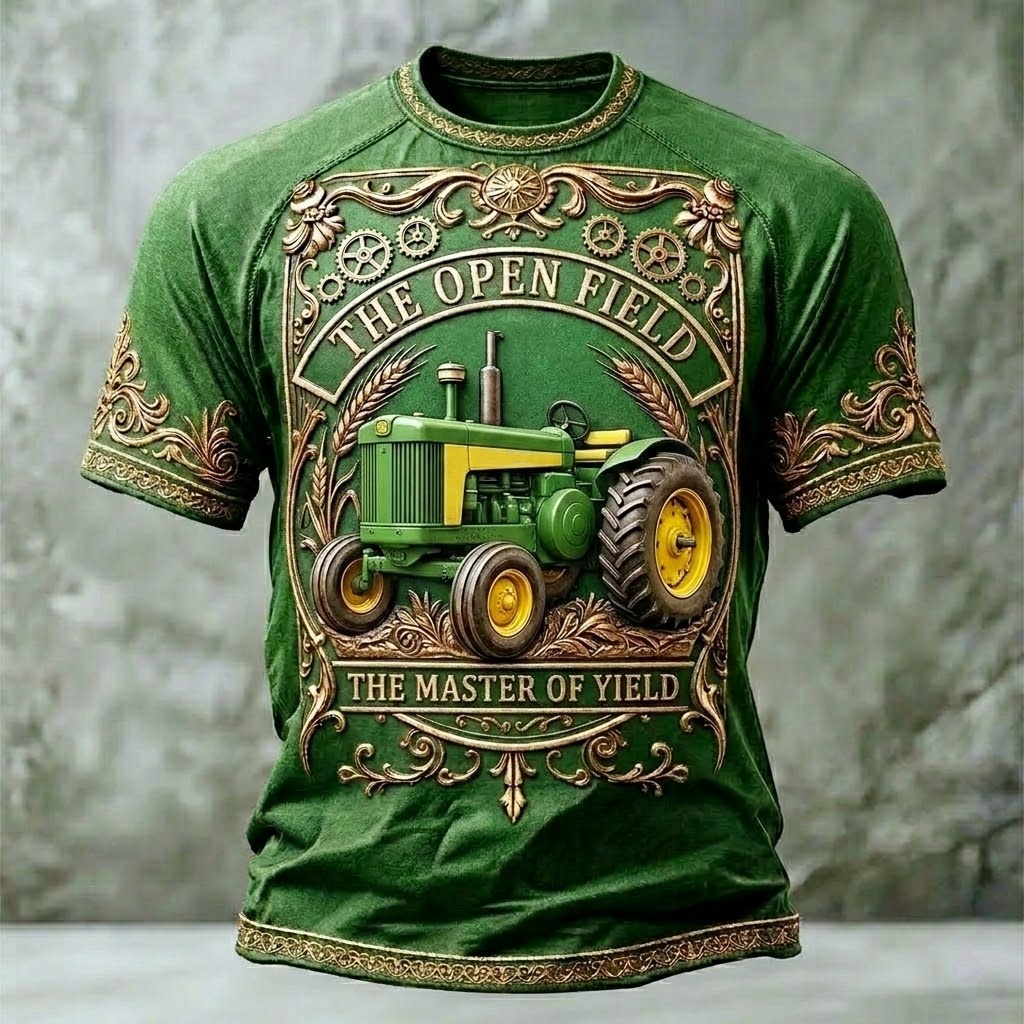 "The Open Field" Tractor T-Shirt