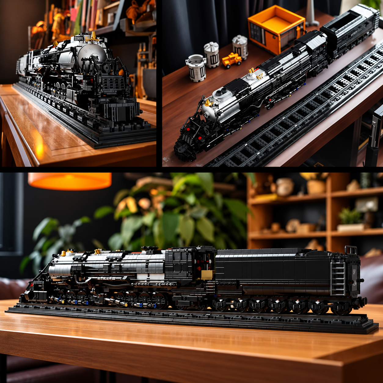 Big Boy 4014 Steam Locomotive Building Set