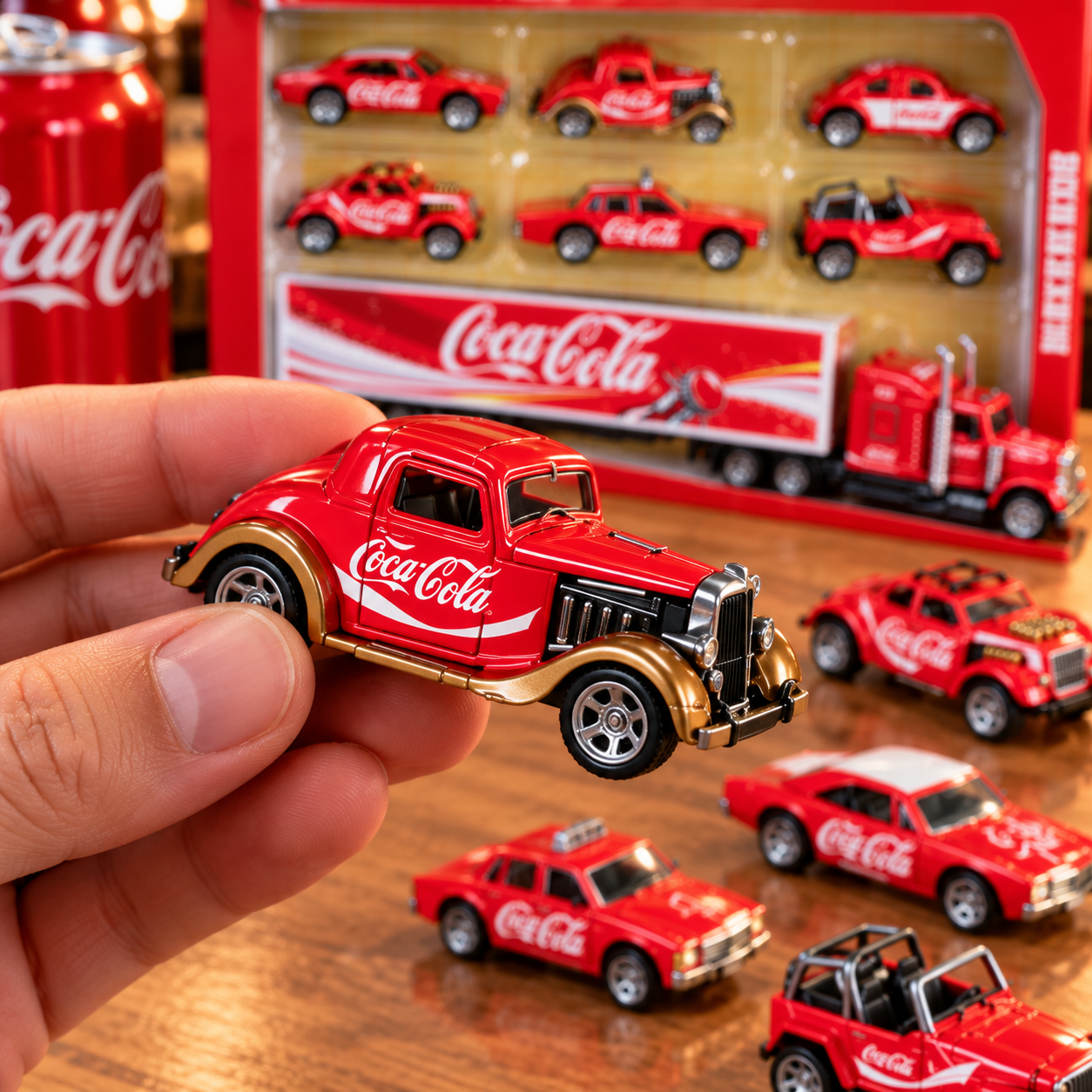 7-Piece Die-Cast Car Collection