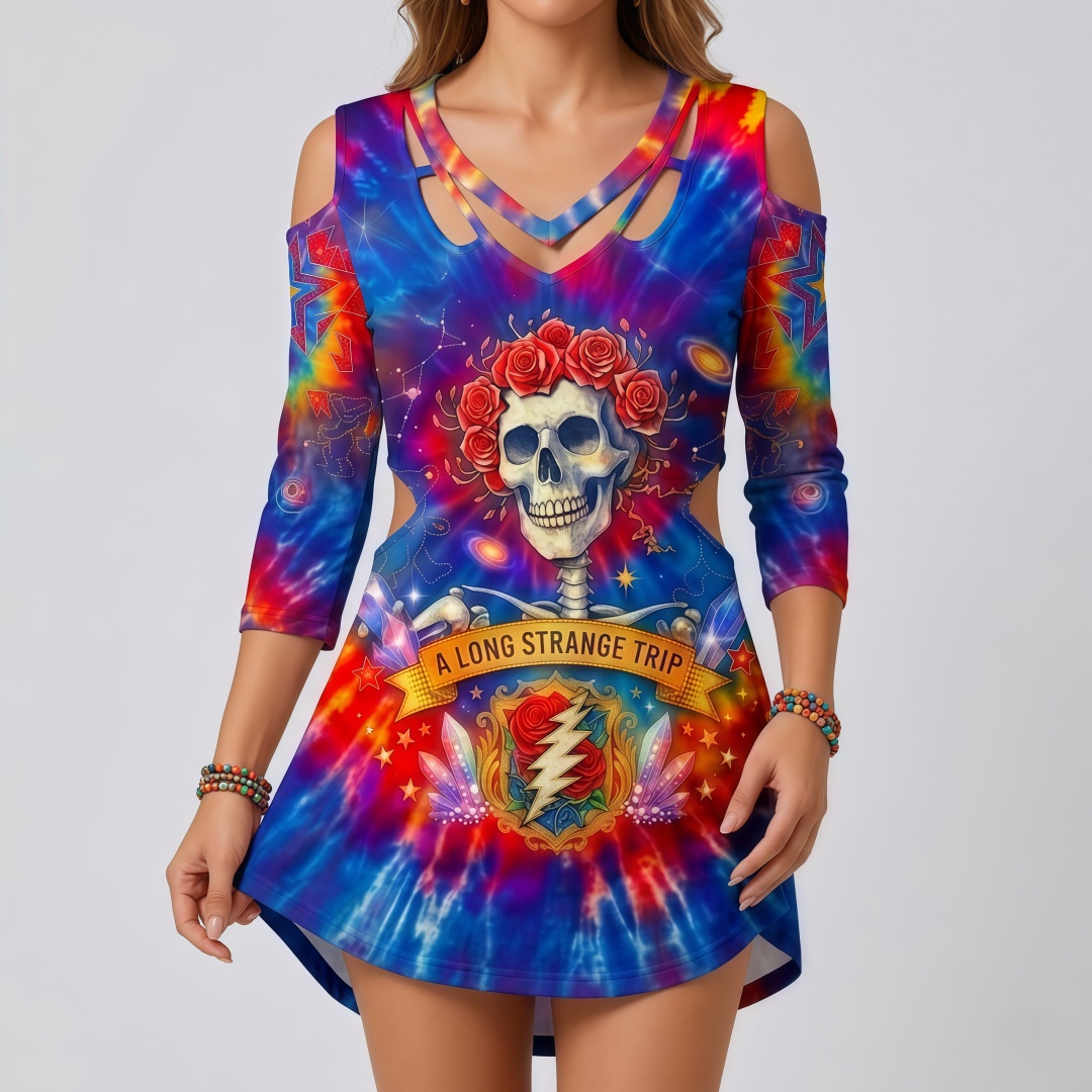 🌹 Rock Band Skull & Rose Women’s Collection