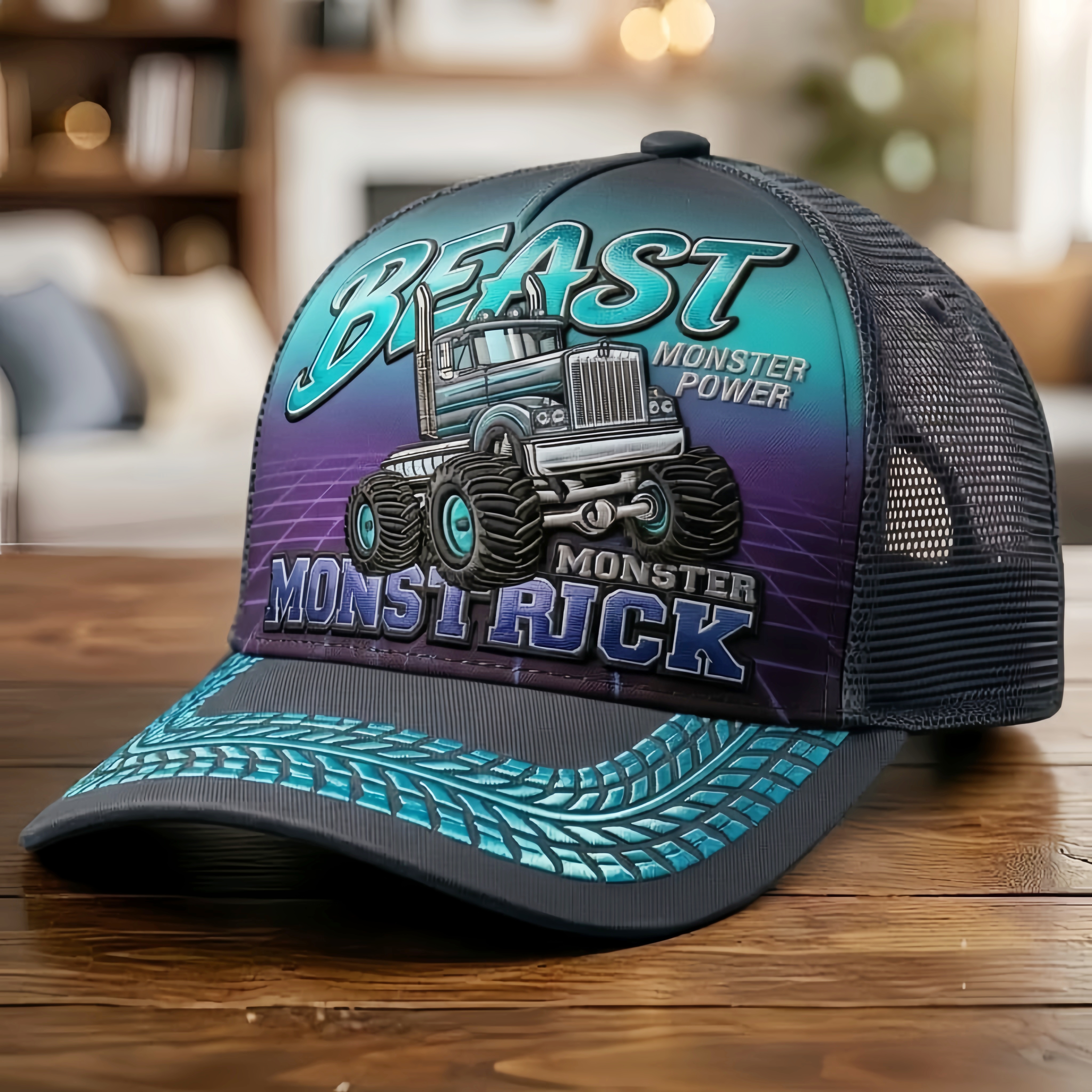 Beast Monster Power Trucker Hat