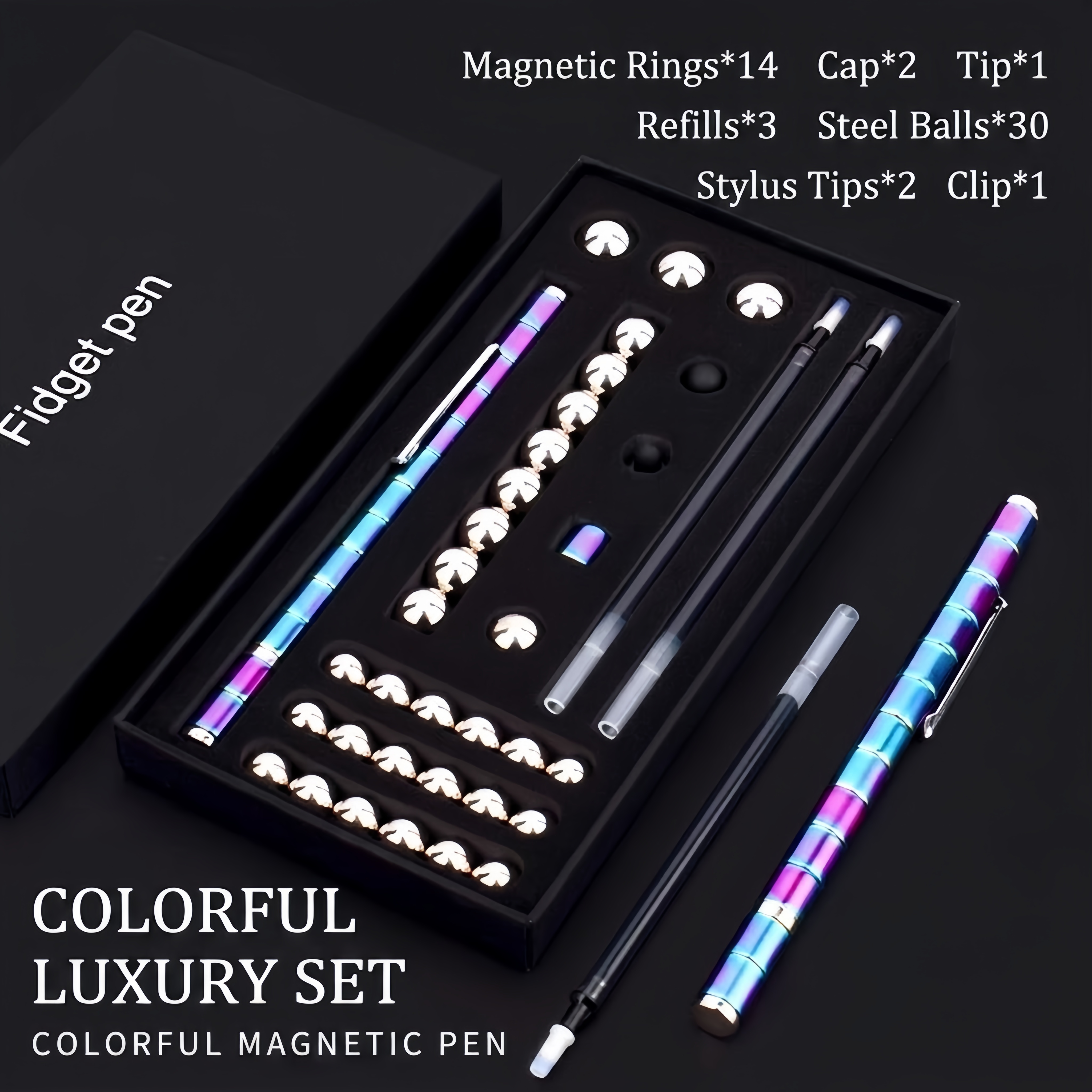 Multi-Form Magnetic Fidget Pen