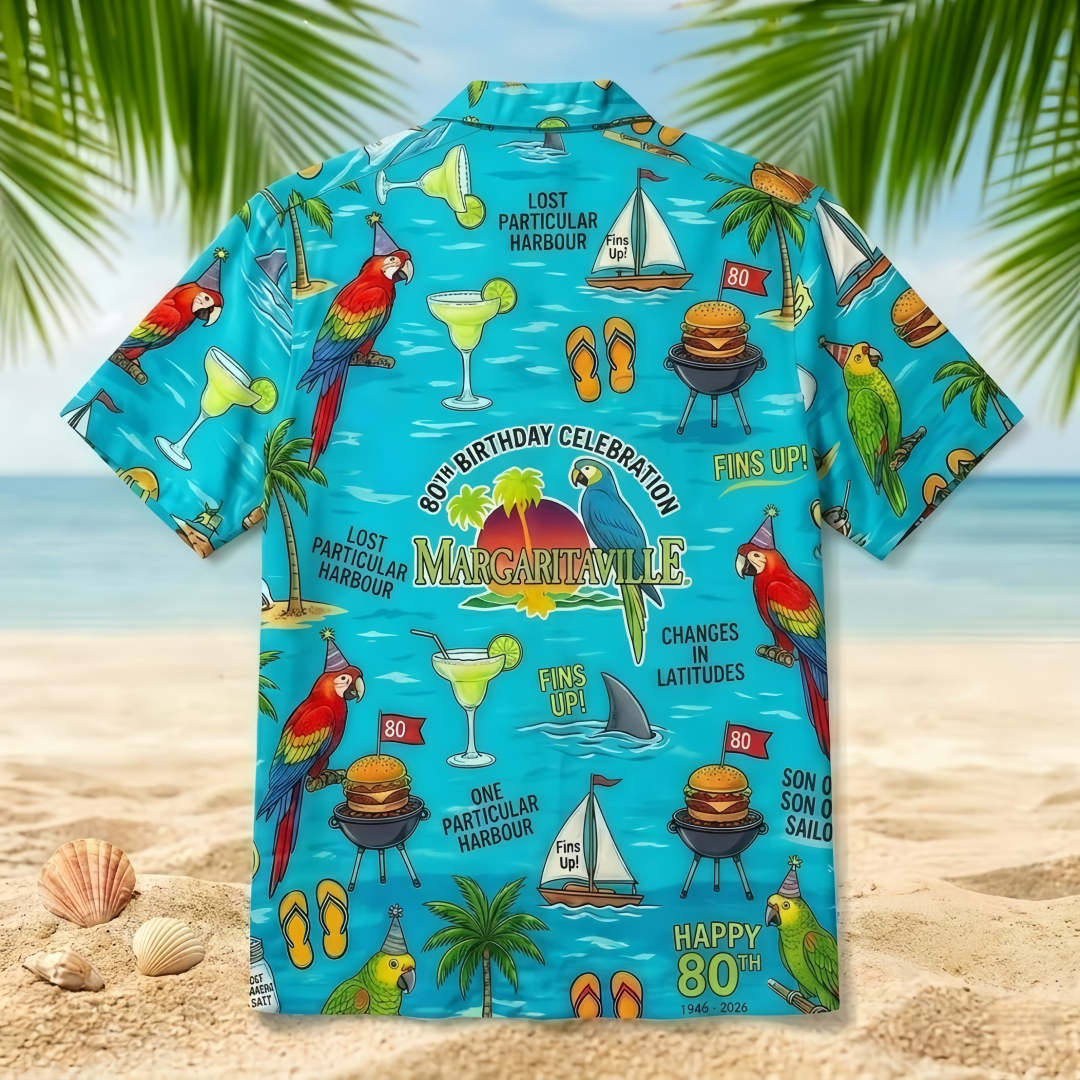 Island Music Legend 80th Anniversary Hawaiian Shirt