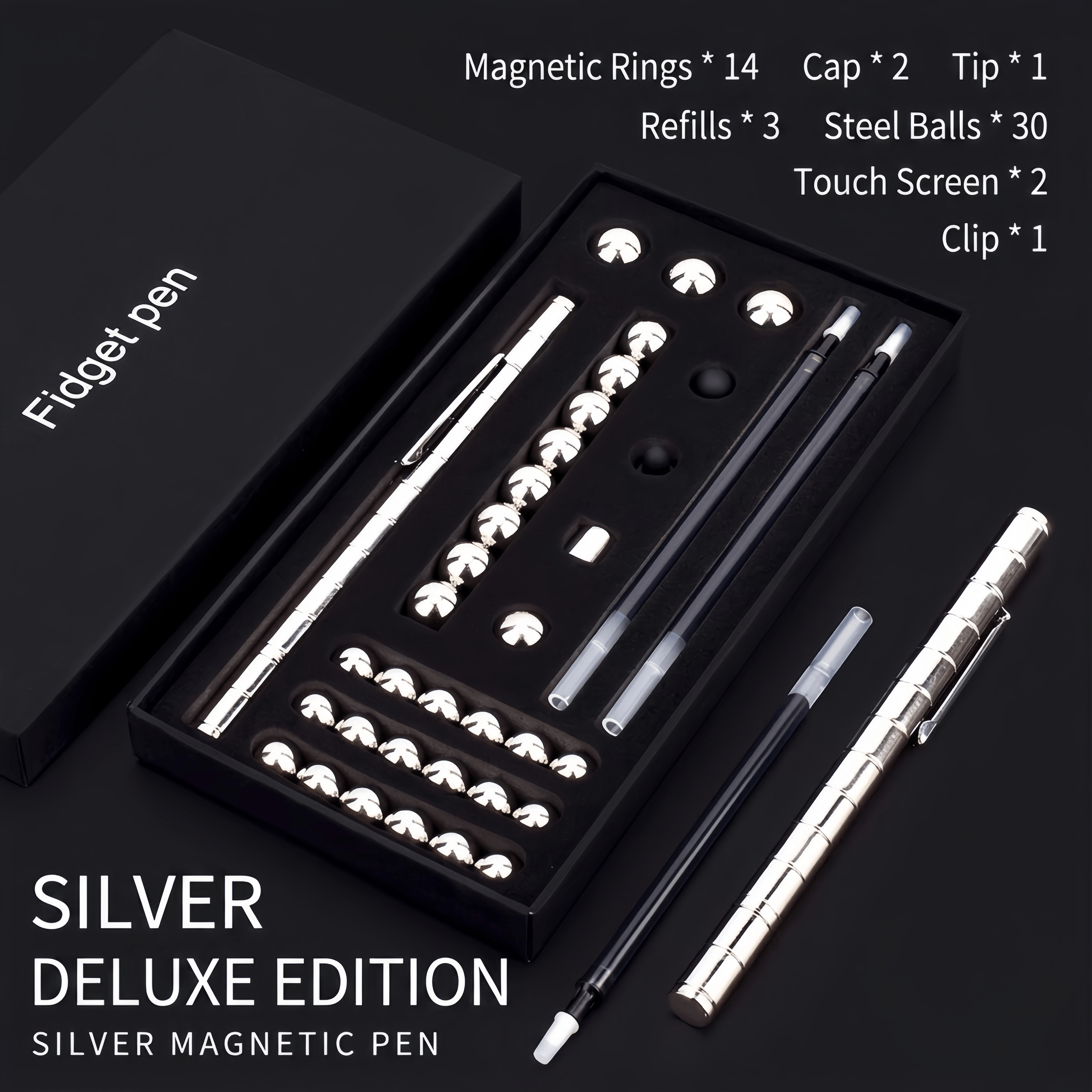 Multi-Form Magnetic Fidget Pen
