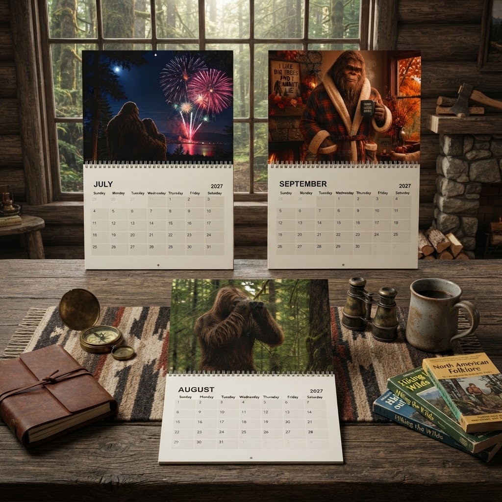Bigfoot 2027 Calendar