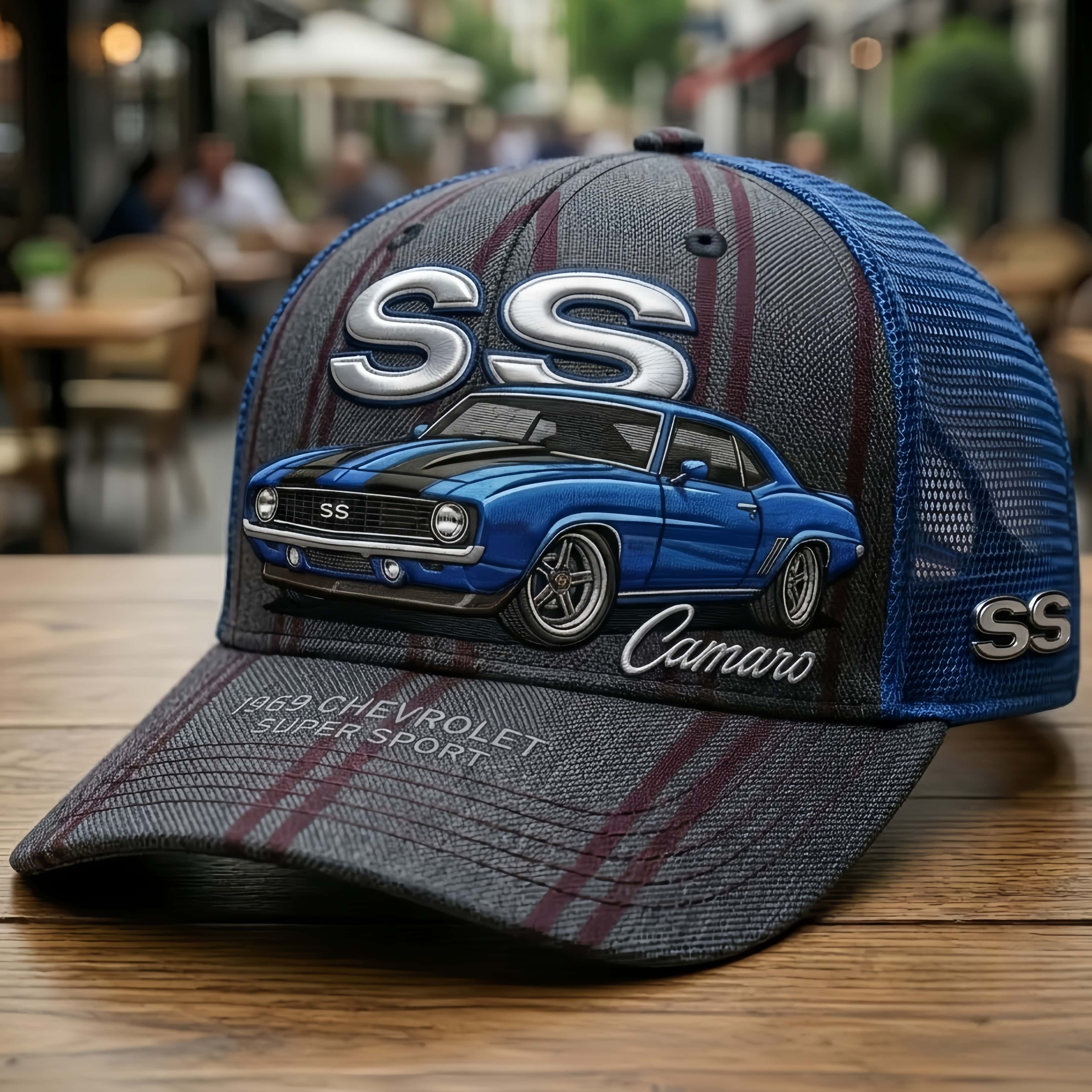 Vintage 1969 Chevrolet Camaro SS Trucker Hat