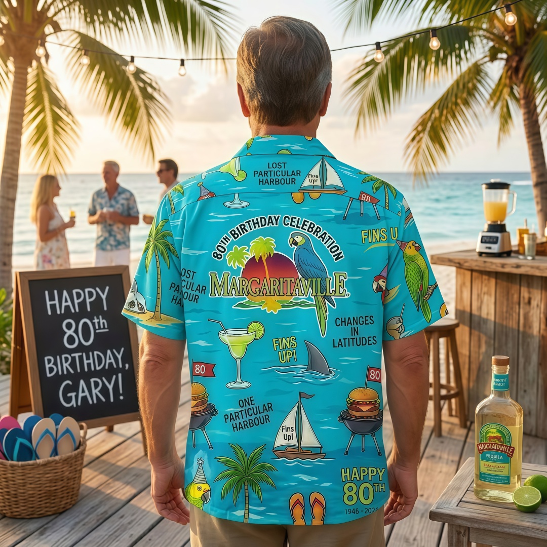 Island Music Legend 80th Anniversary Hawaiian Shirt