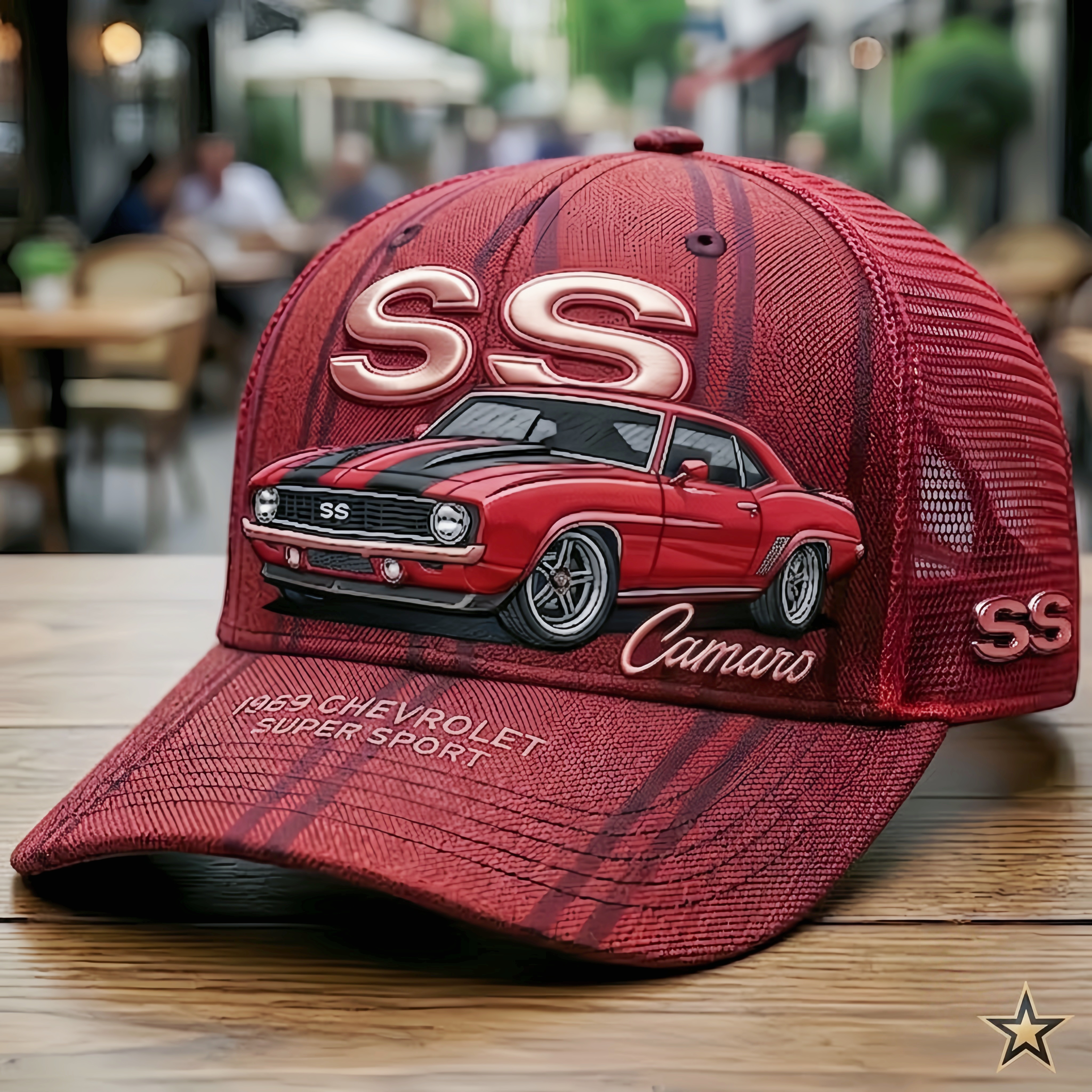 Vintage 1969 Chevrolet Camaro SS Trucker Hat