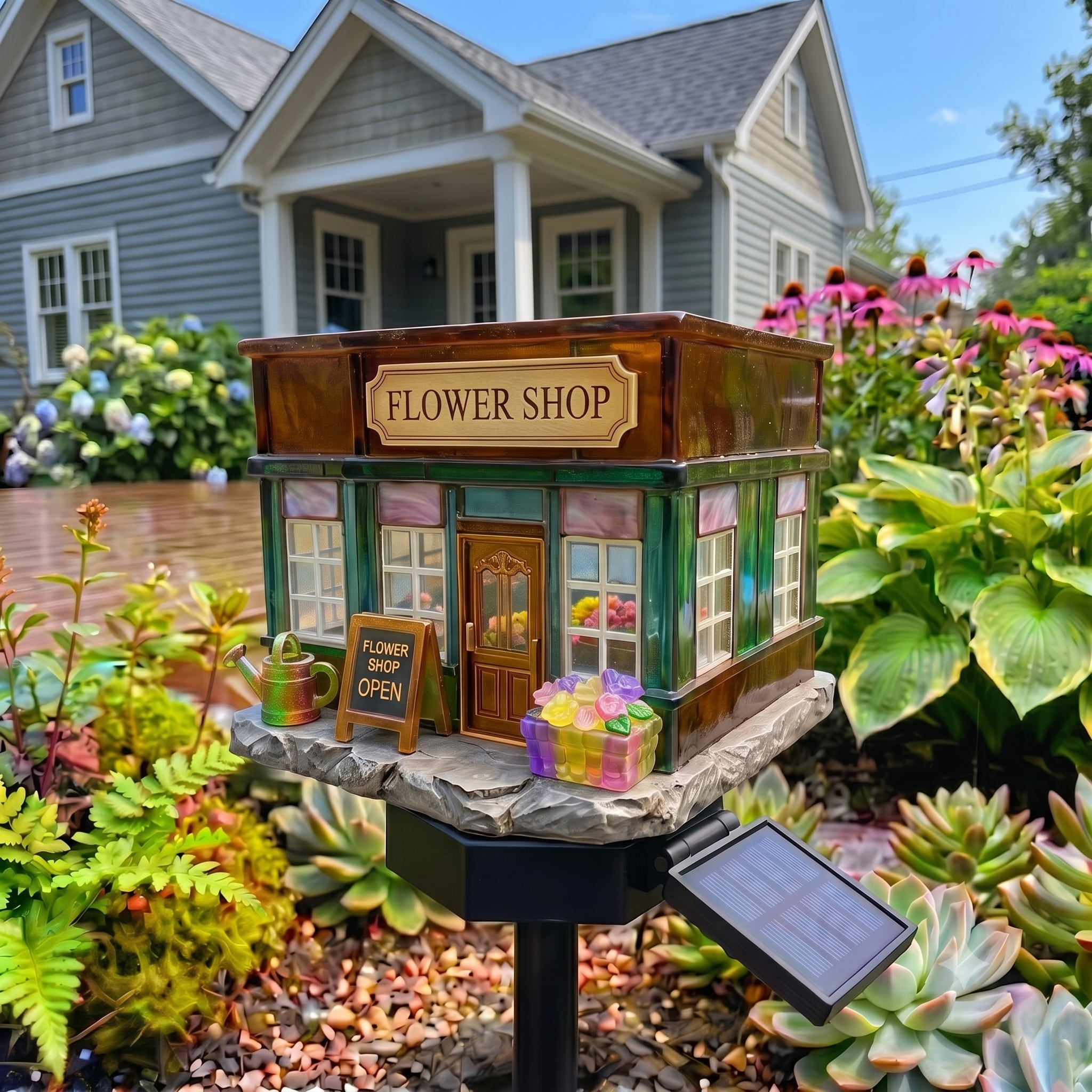 Flower Shop Solar Garden Night Lights