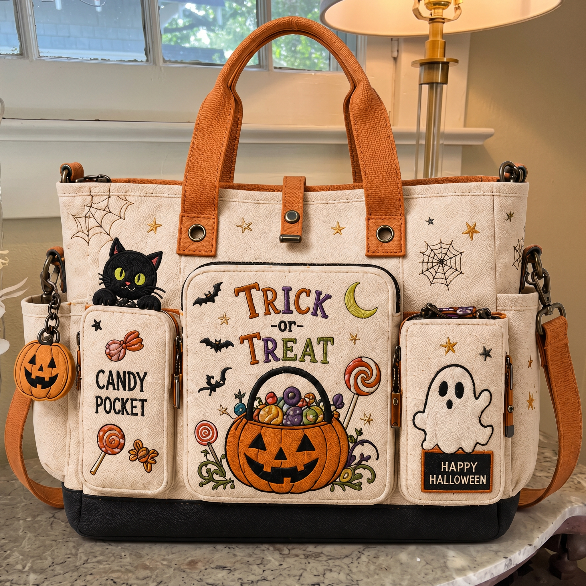 "Trick-or-Treat" Heavy-Duty Multipurpose Tote Bag