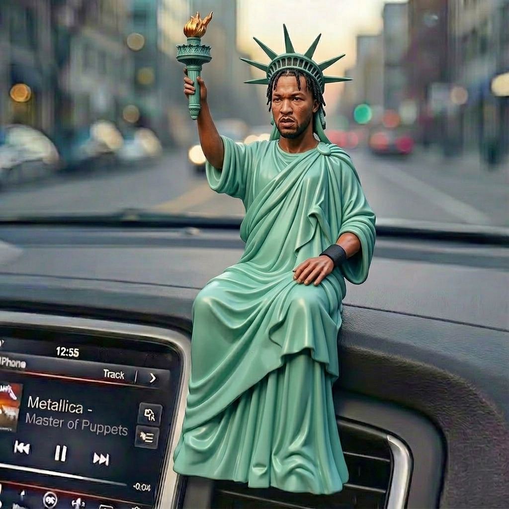 🗽 Brunson Statue of Liberty Car Ornament