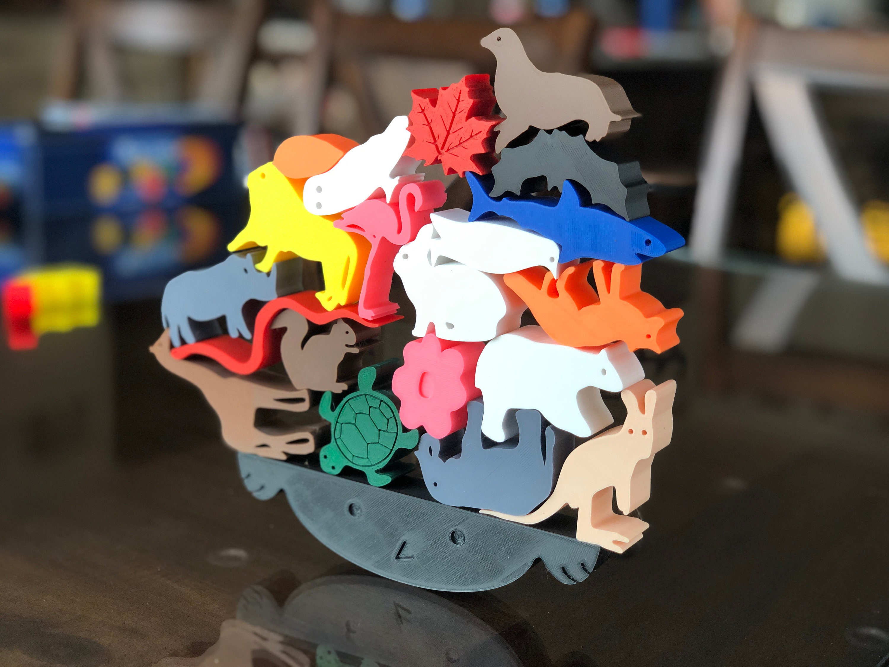 Wildlife Wobble - balance game