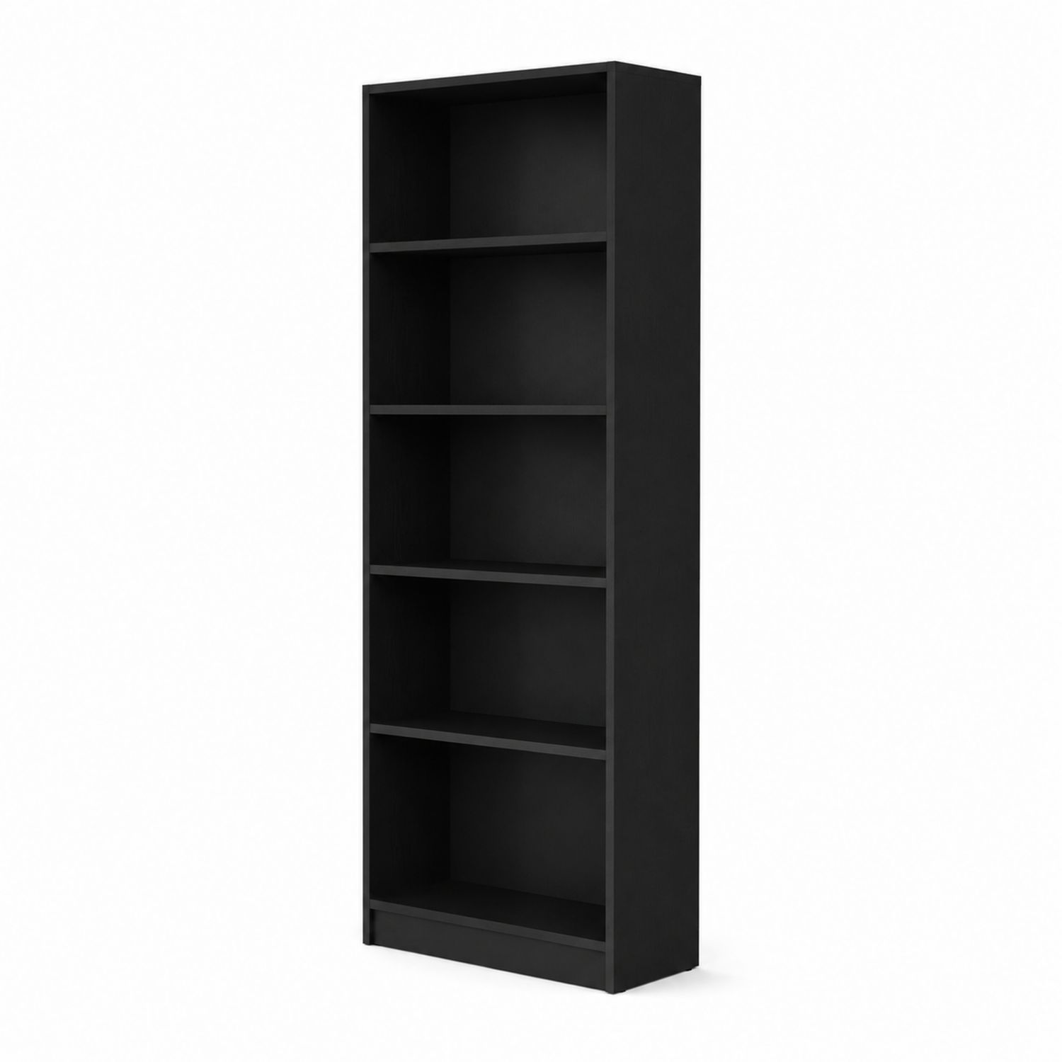 Estantería de MDF Negra de 5 Niveles