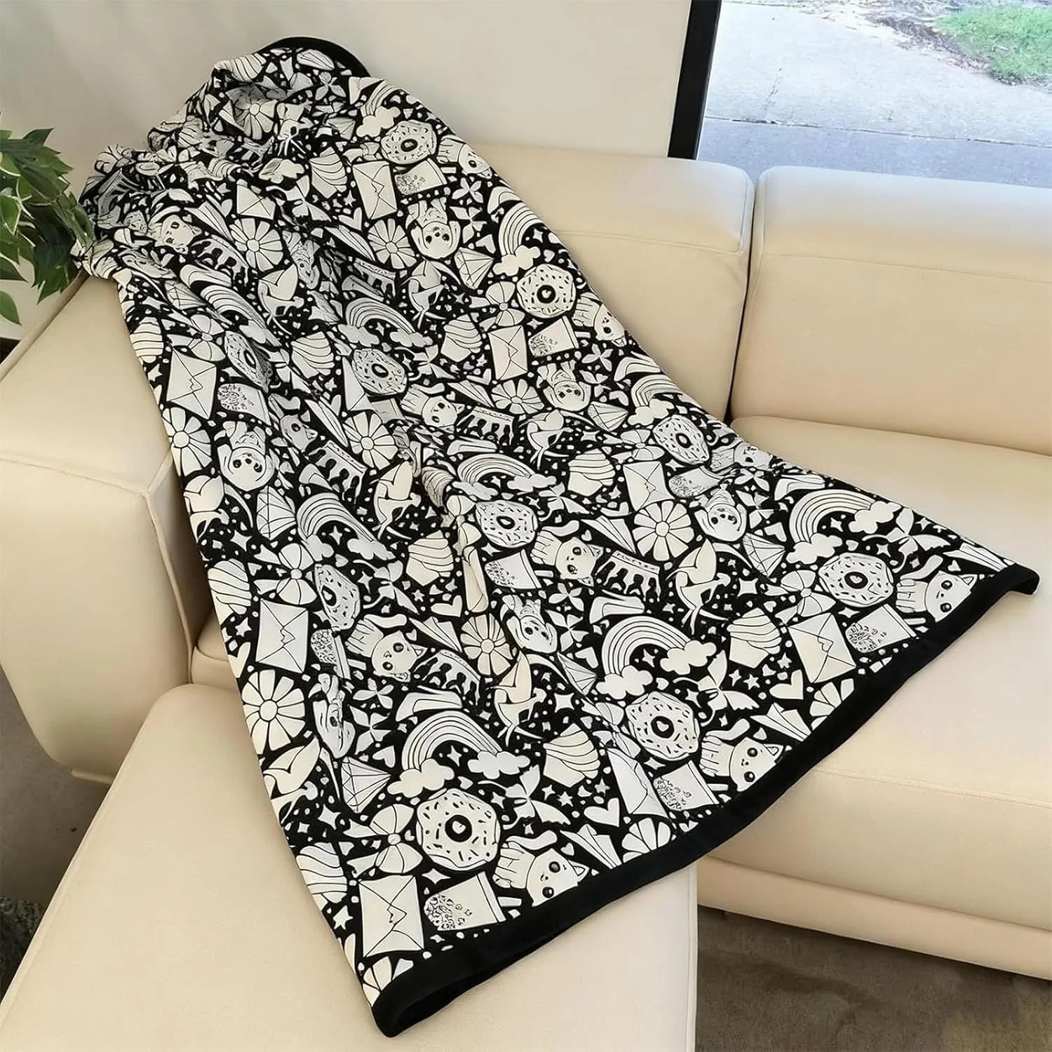 ✨Last Day 49% OFF🎨DIY Coloring Blanket with Markers🎁Perfect Gift For Family & Friends