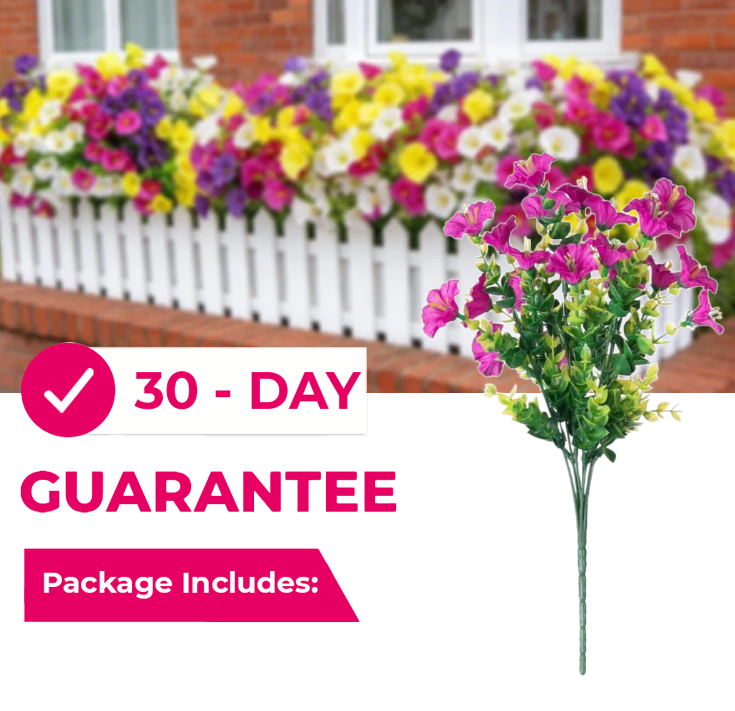 💥Last Day 60% OFF💥UV Resistant Artificial Petunias Flowers💐