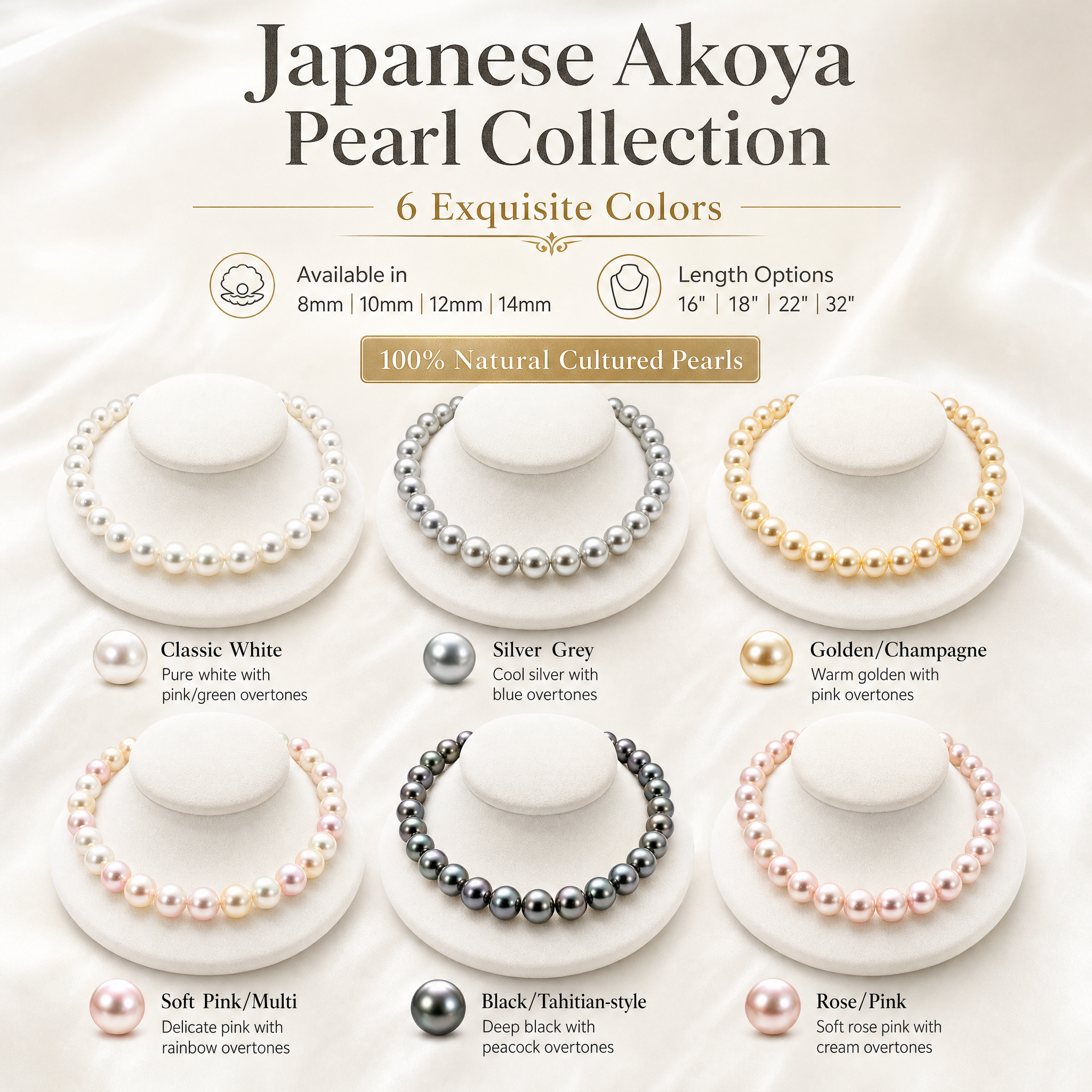 Japan AAAA - Akoya Pearl Necklace