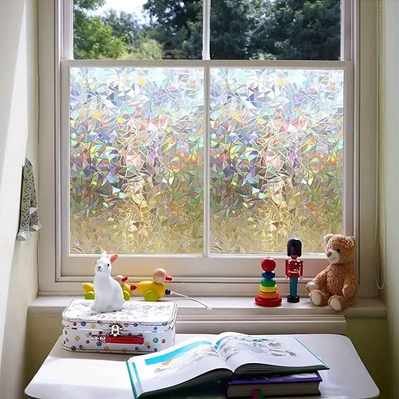 Reusable 3D Rainbow Window Sticker