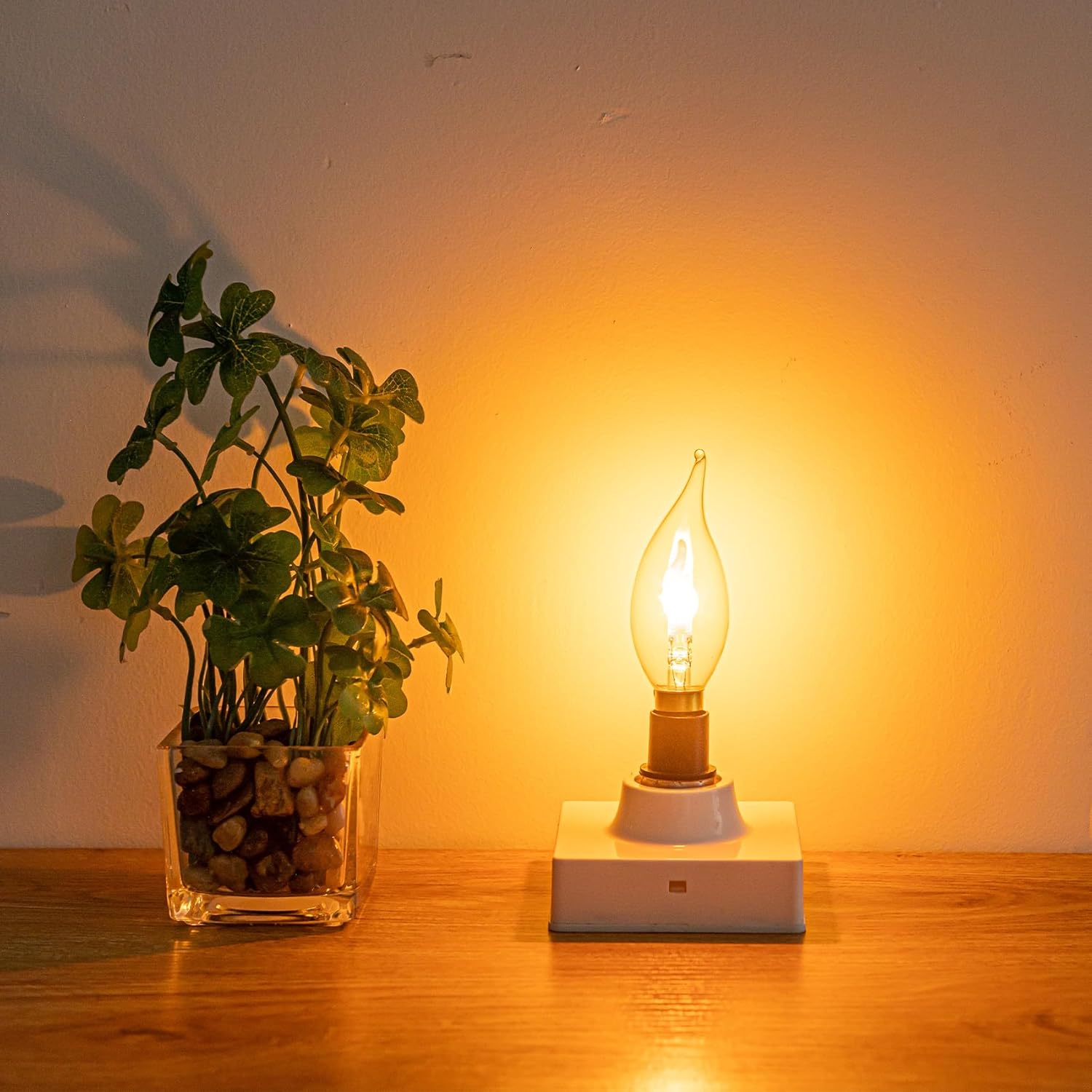 💡LED Flickering Flame Decoration Light Bulbs -Perfect Ambiance for Halloween Christmas