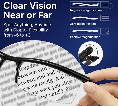 【ADJUSTABLE FOCUS GLASSES】See Every Moment Clearly With Alisanda!