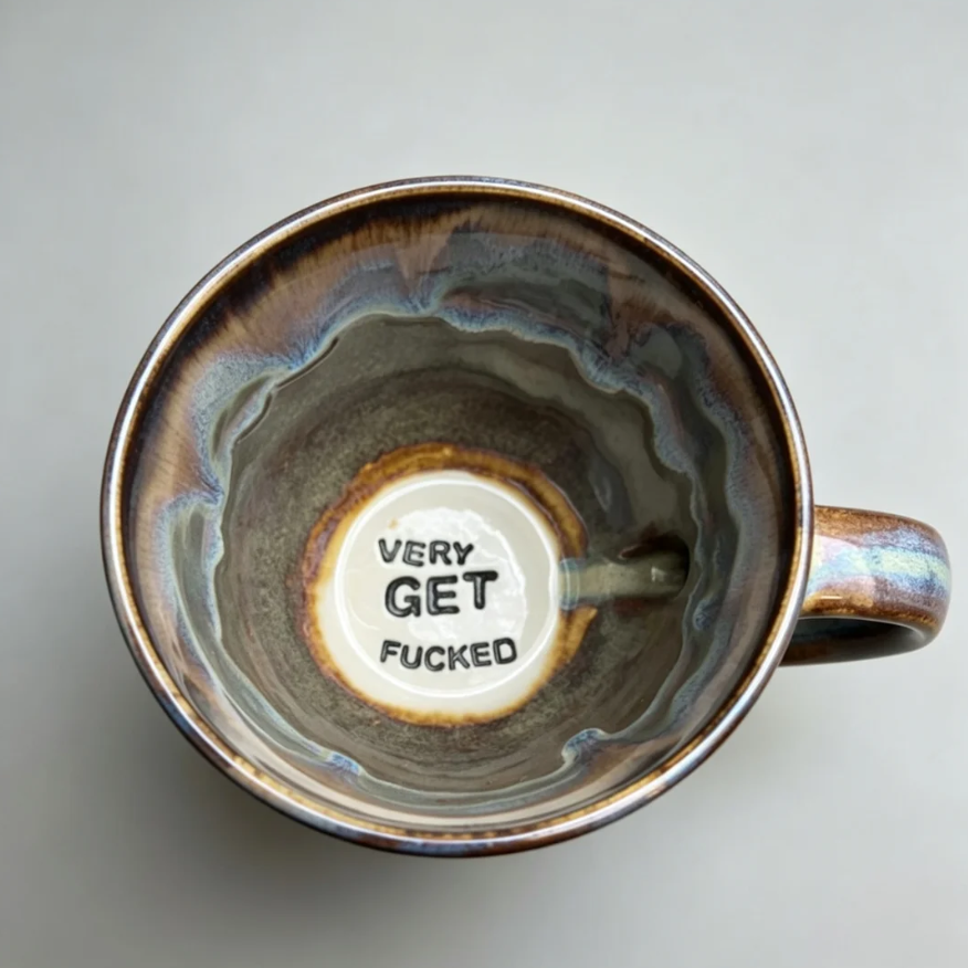 š¤£Jumbo Lightning Sweary Mug - COFFEE SLUT