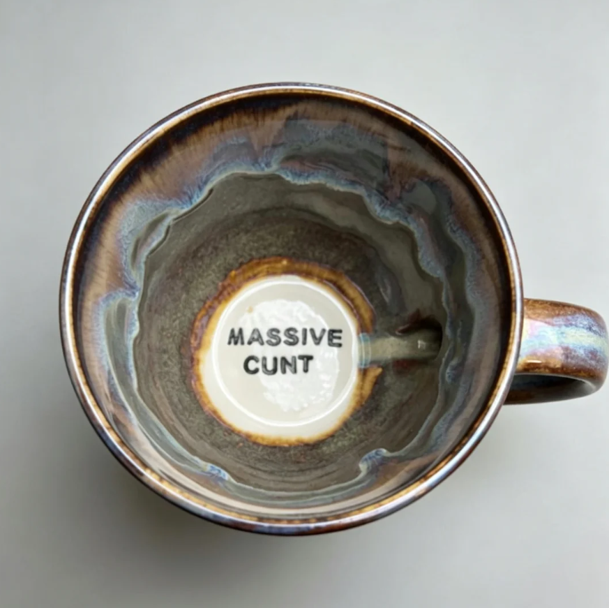 š¤£Jumbo Lightning Sweary Mug - COFFEE SLUT