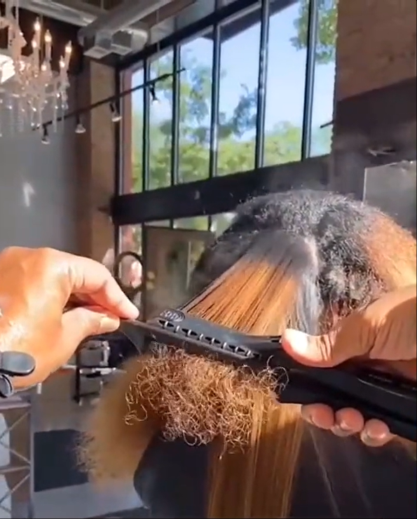 Last day 50% off🔥New Ceramic Tourmaline Ionic Wet and Dry Hair Straightener