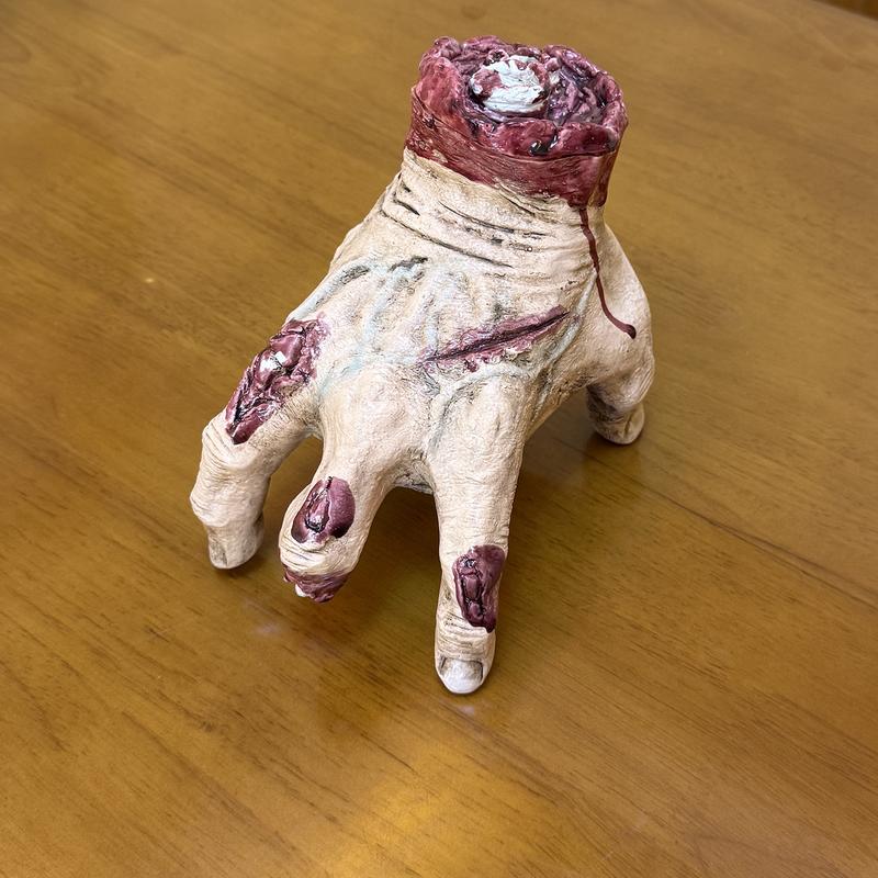 Self-walking and Sounding Spooky Hands Halloween Wednesday Addams Family Thing Hand Props