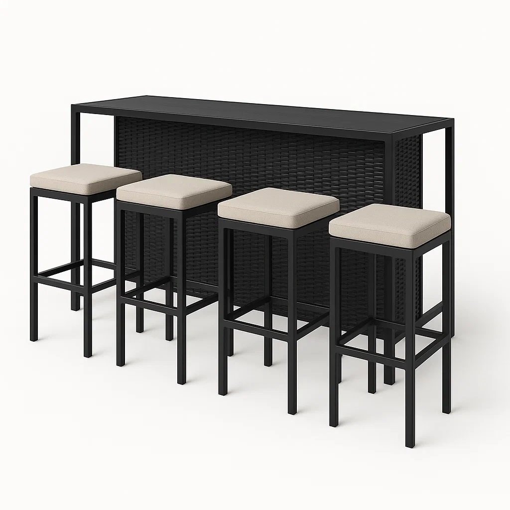 Möbelset,Bartisch-Set-decorivorae