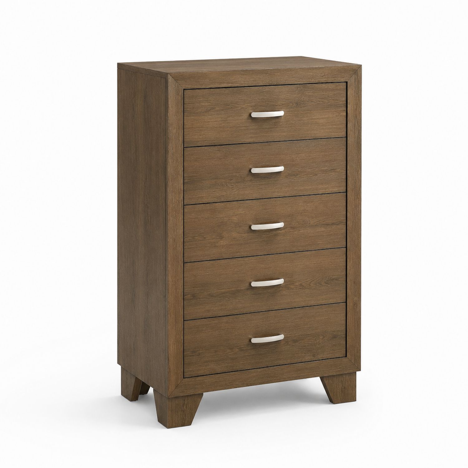 Commode en bois avec 5 tiroirs en chêne-luntrivoqelz