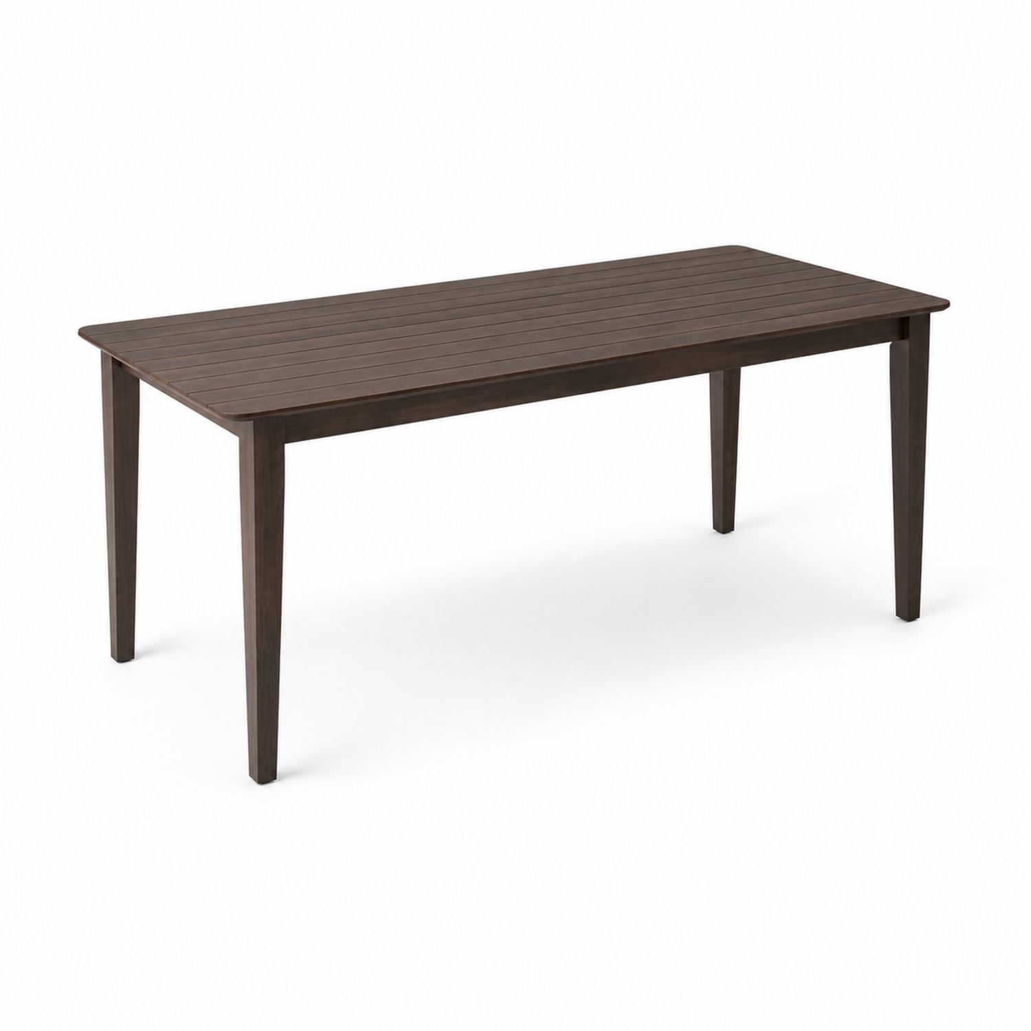 Table rectangulaire en bois d'acajou Marron 180 x 90 x 75 cm-luntrivoqelz