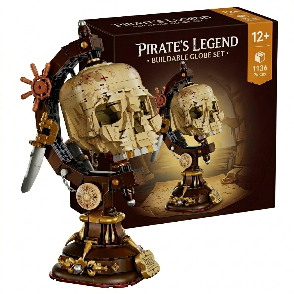 Pirate’s Legend: The Skull Globe Display Set
