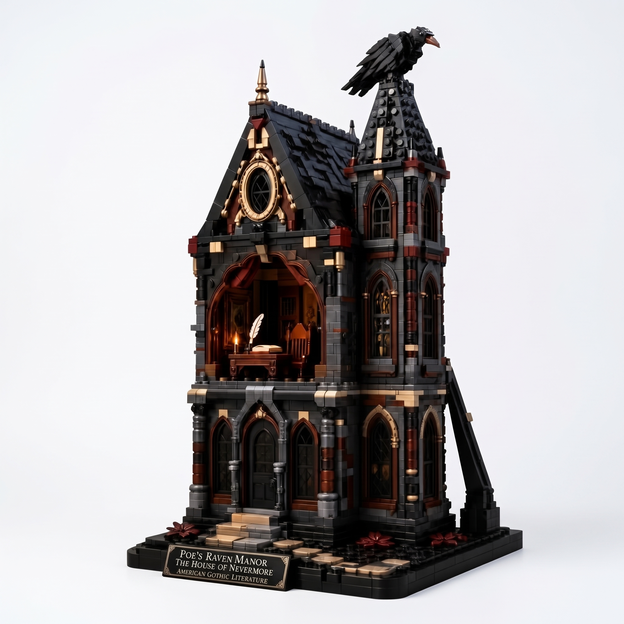 Poe’s Raven Manor Building Set
