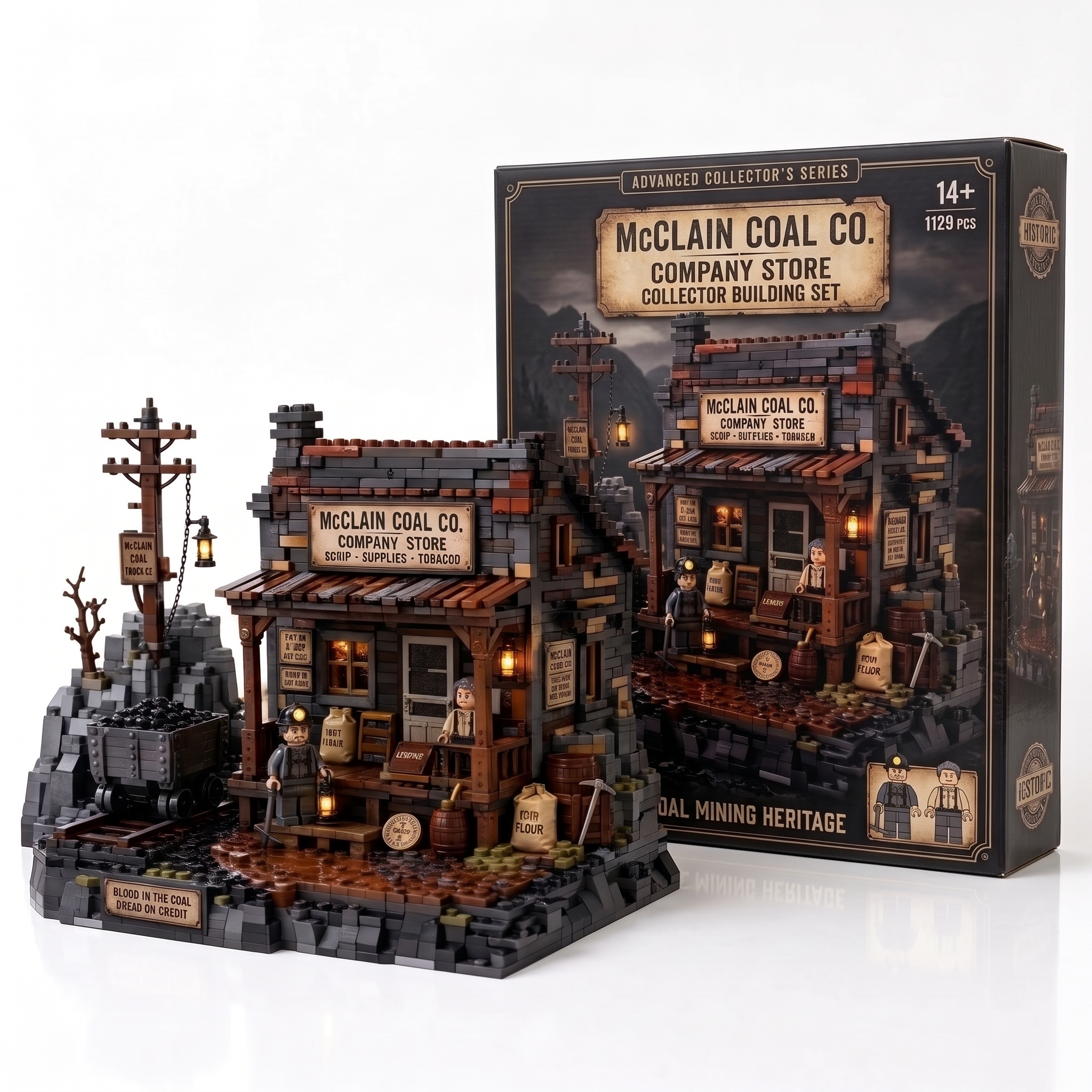 McClain Coal Co. Company Store Collector Building Set