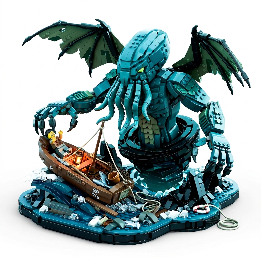 Call of the Leviathan: Cthulhu Rising Display Set