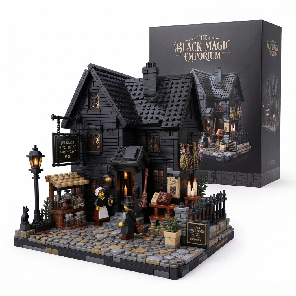 The Salem Witch House & Apothecary 1692 Collector Set