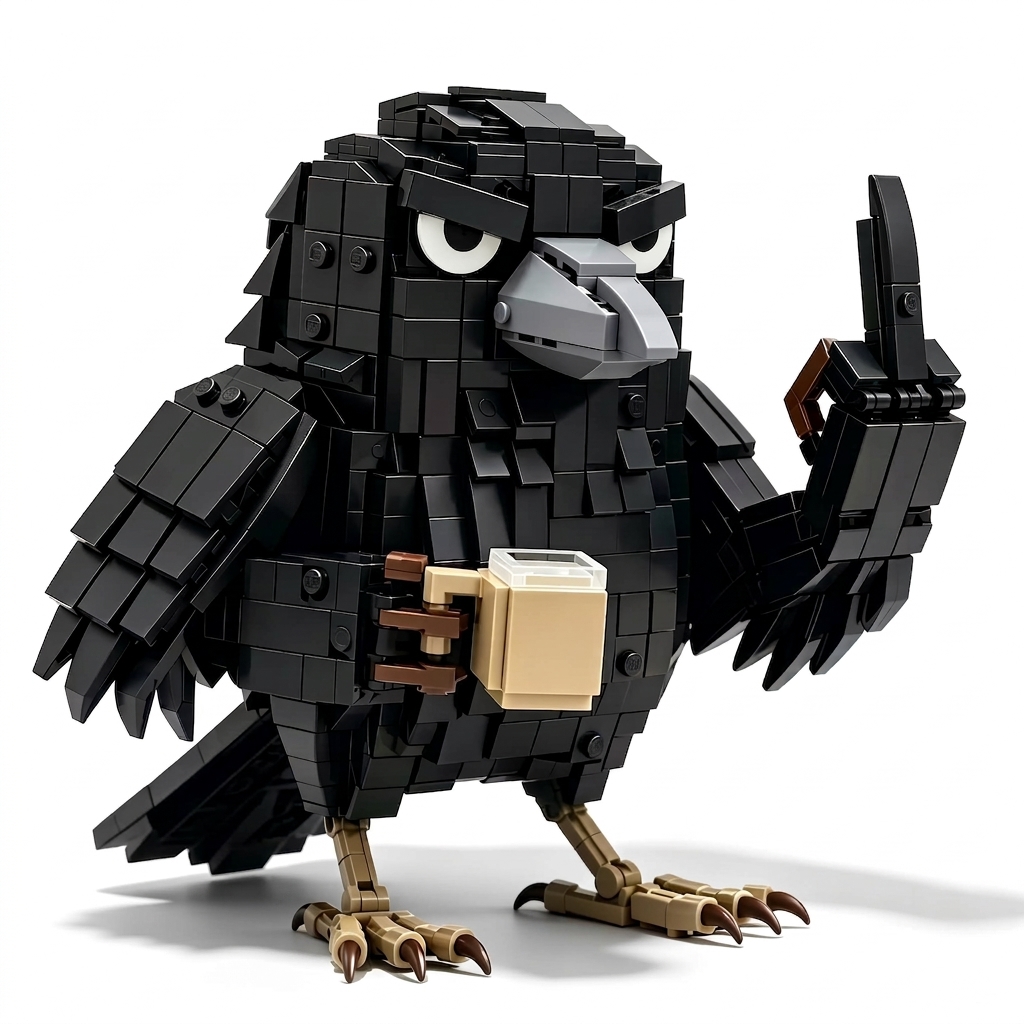 Grumpy Crow Collector Building Set
