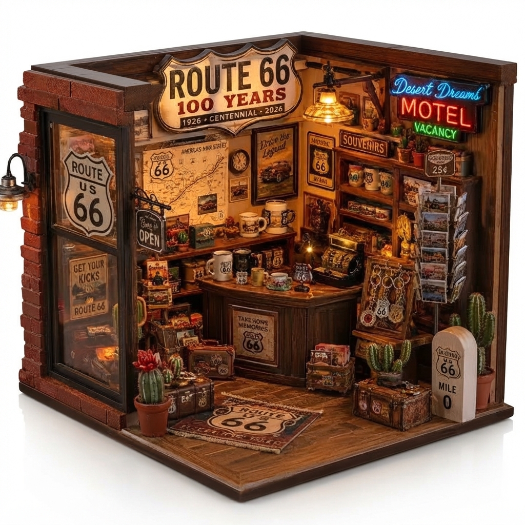 Route 66: 100 Years Centennial Edition Diorama