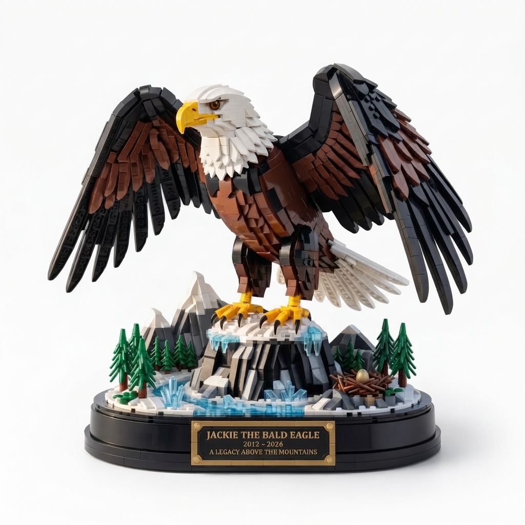 Jackie the Bald Eagle Building Set