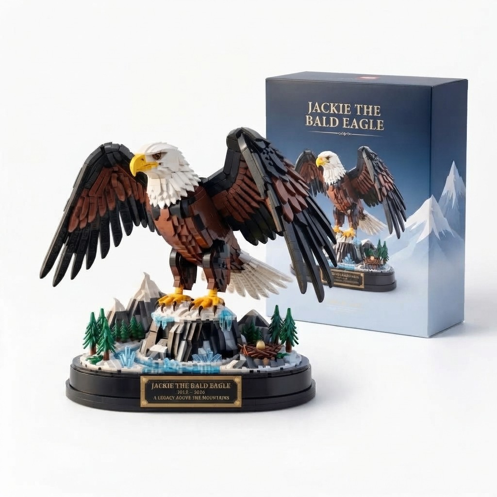 Jackie the Bald Eagle Building Set