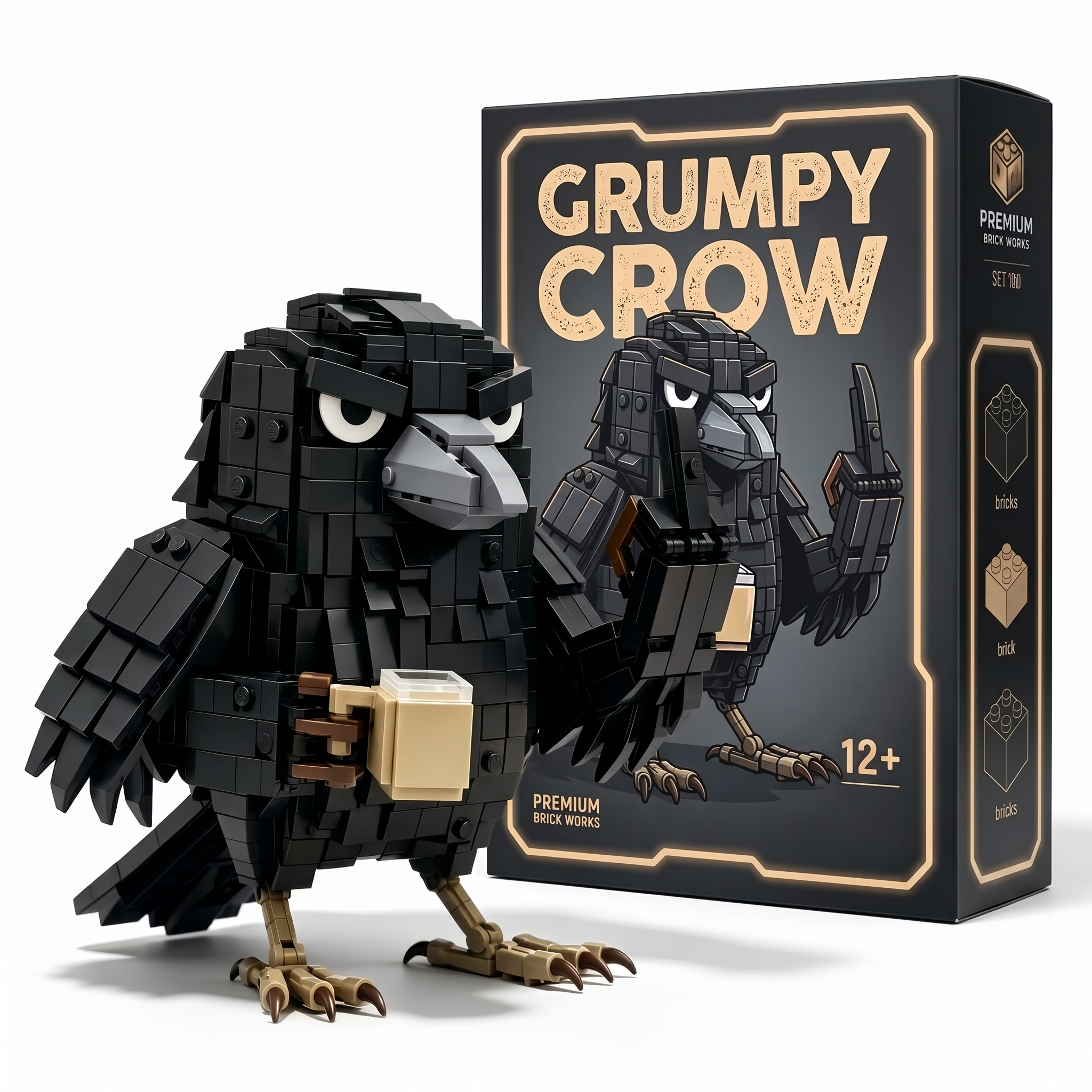 Grumpy Crow Collector Building Set