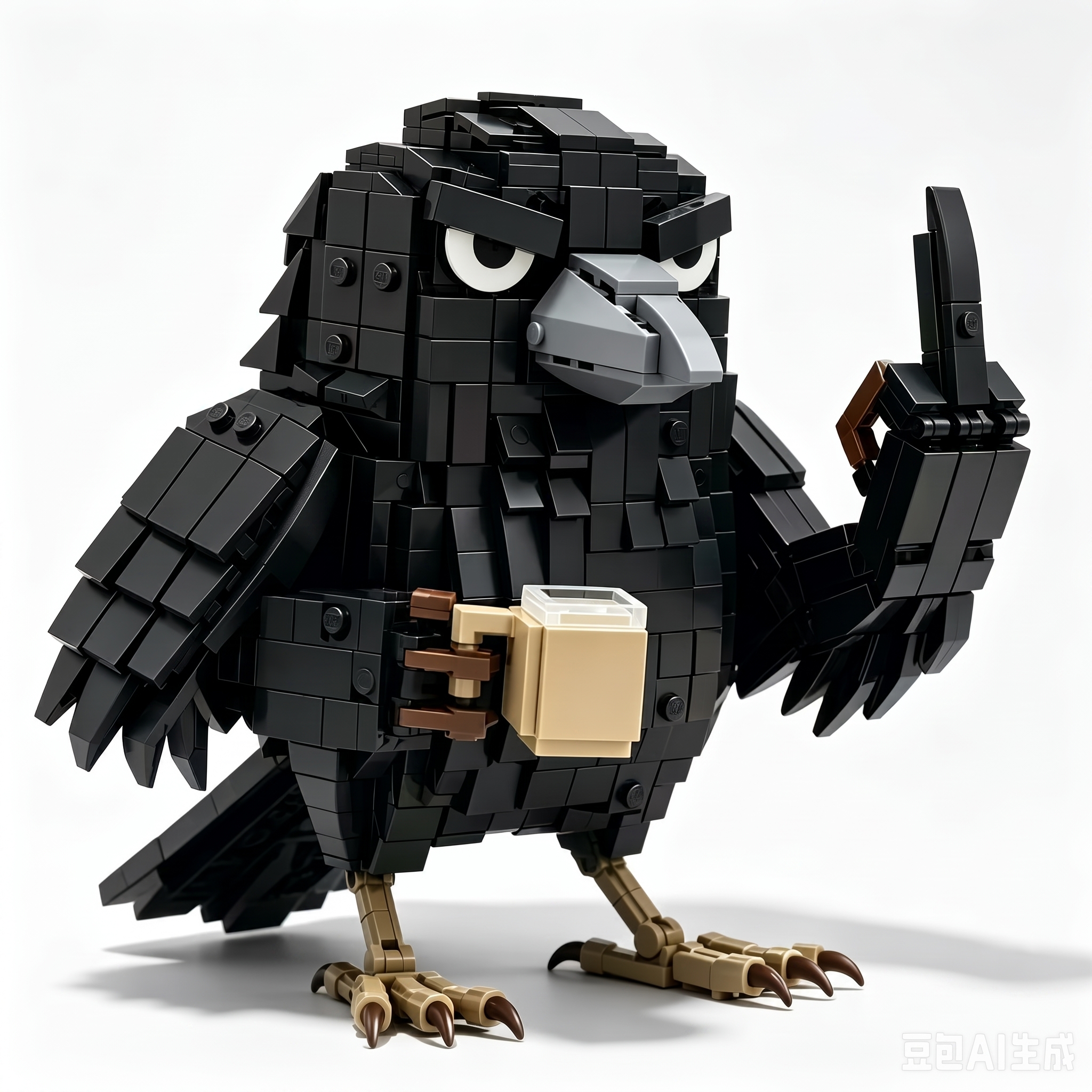 Grumpy Crow Collector Building Set