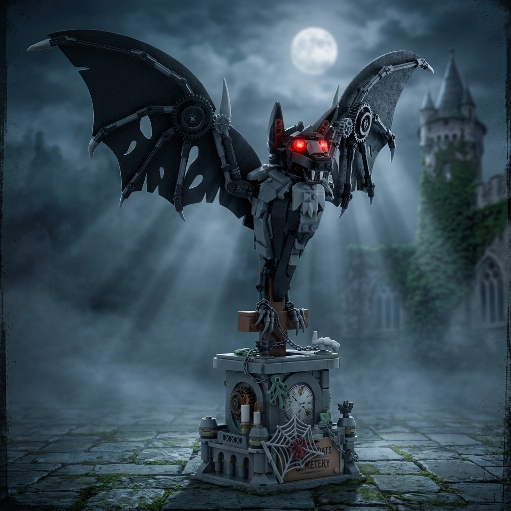 Gothic Legends: The Mechanical Bat Display Set