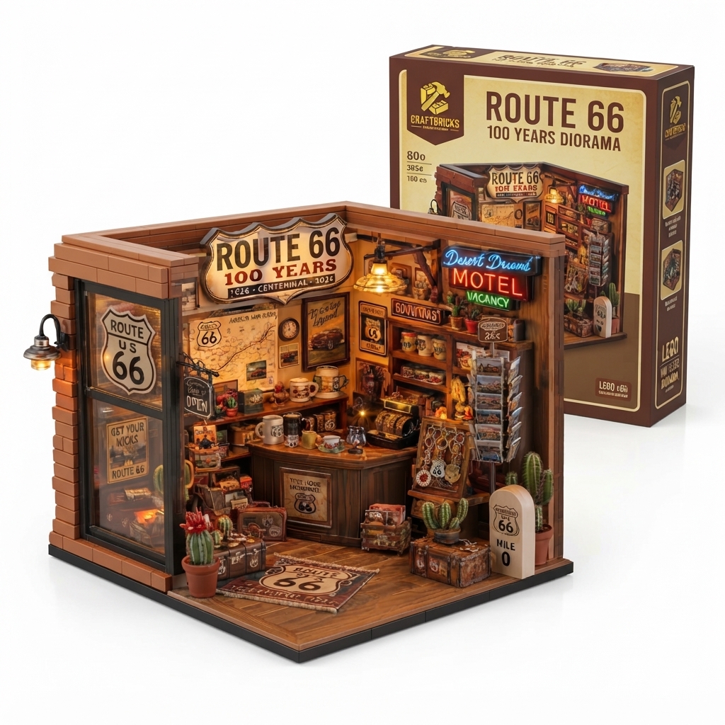 Route 66: 100 Years Centennial Edition Diorama