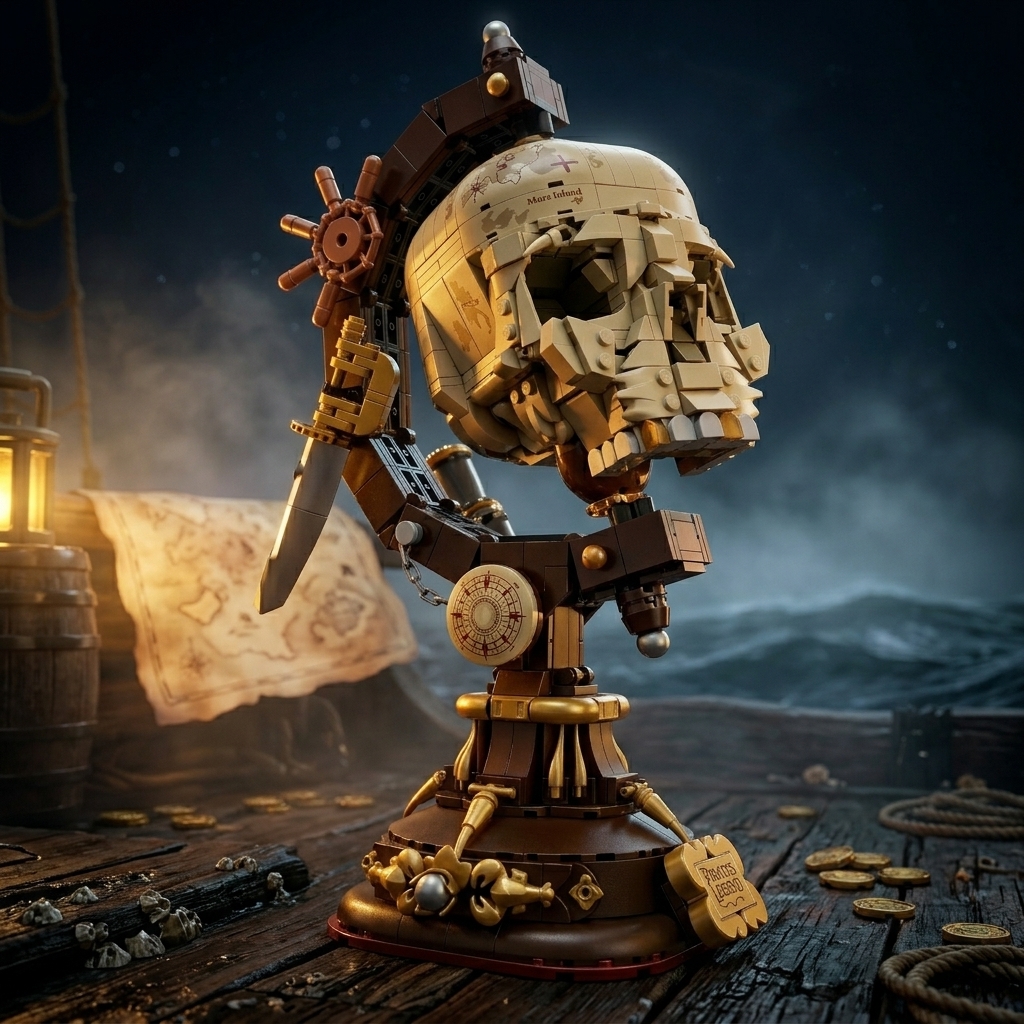Pirate’s Legend: The Skull Globe Display Set