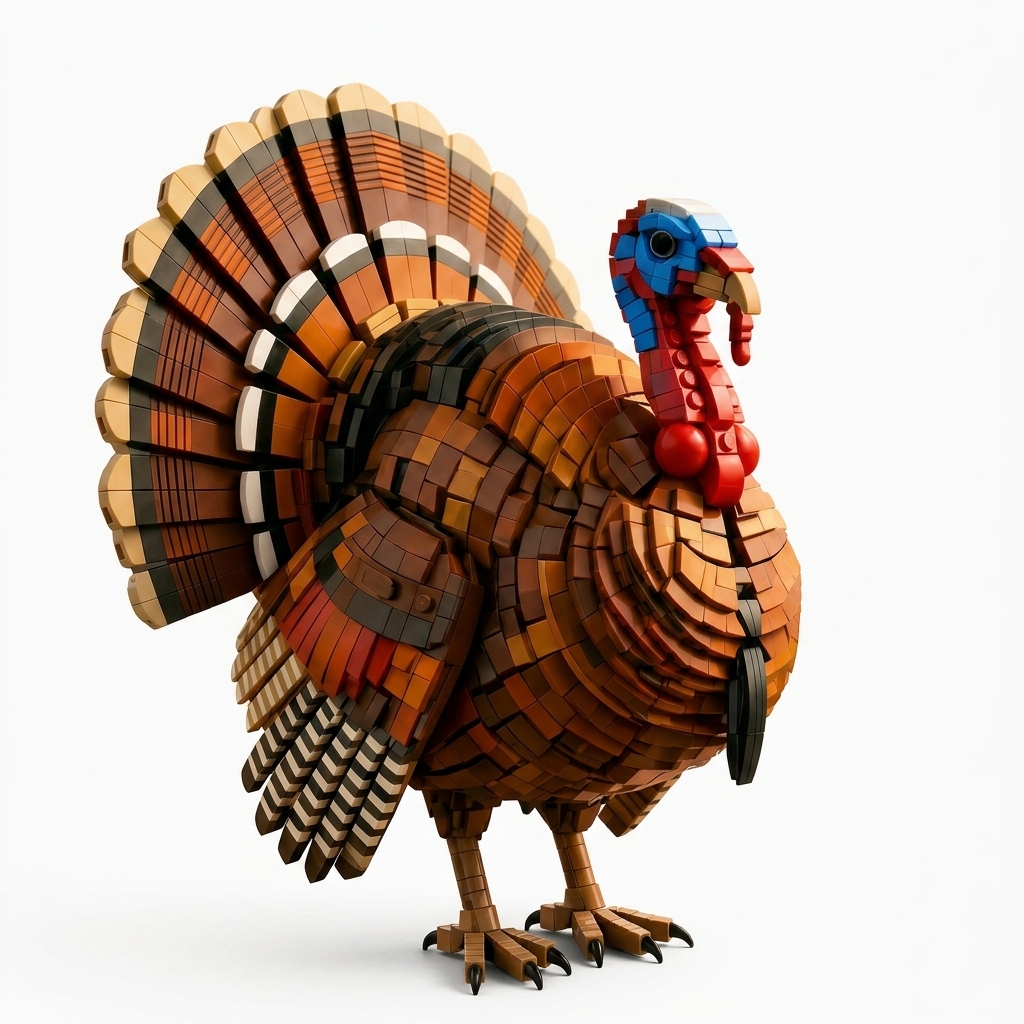 Harvest Turkey Building Set