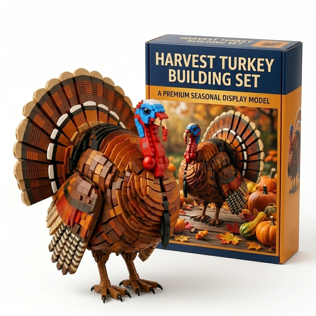 Harvest Turkey Building Set