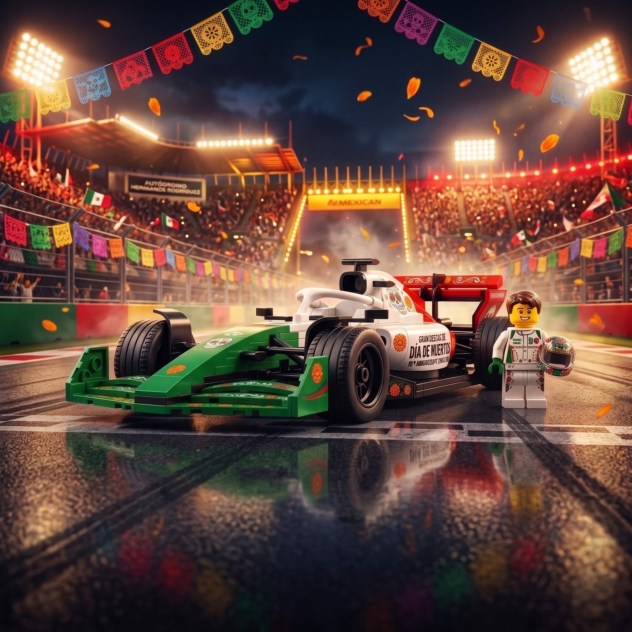 Gran Desfile de Día de Muertos: 10th Anniversary Formula Race Car Set